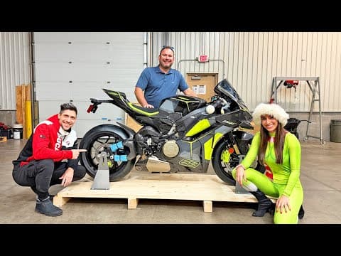 Taking Delivery Of The All New $100k Lamborghini Panigale V4!!!