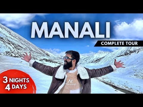Manali Tourist Places & Total Budget | A-z | Manali Tour Plan | Manali Trip Himachal