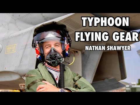 Raf Typhoon Flying Gear | Nathan Shawyer (new - Filmed At Raf Coningsby)