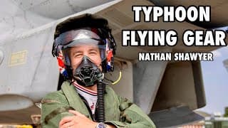 Raf Typhoon Flying Gear | Nathan Shawyer (new - Filmed At Raf Coningsby)