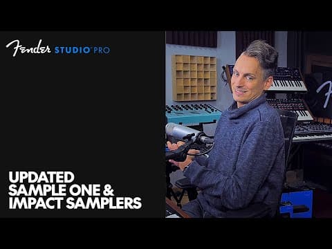 New Sample One & Impact Updates In Fender Studio Pro | Fender Studio