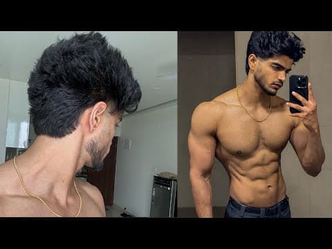 New hair cut | Arms day