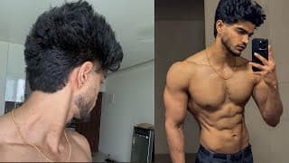 New hair cut | Arms day