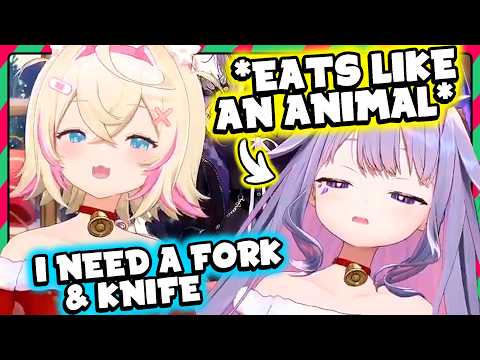 Biboo: *devours Chicken With Bare Hands*  Mococo: Uhmm, I'm Gonna Get Dirty!