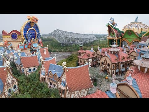 Uncovering The Largest "disney" Ruins In China, $100 Billion Theme Park Failure