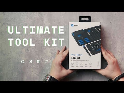 Ifixit Pro Tech Toolkit (asmr Unboxing)
