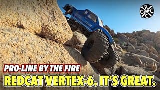 Pro-line By The Fire 2025: Redcat Vertex-6 On The Rocks...it's Pretty Great.