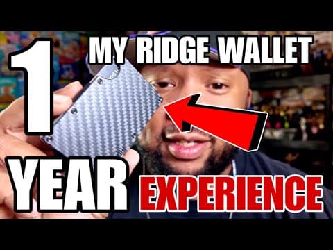 Is The Ridge Wallet Worth Buying ? | My One Year Experience With The Ridge Wallet