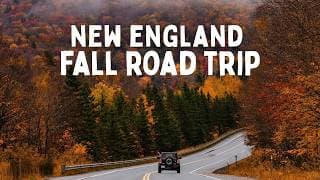 The Ultimate New England Fall Foliage Road Trip (new Hampshire, Vermont & Maine)