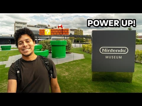 I Visited Japan’s New Nintendo Museum… This Place Is Wild!