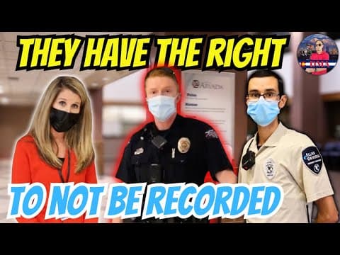 City Hall Chaos: Clerks Close Blinds, Security Guard Impedes Movement