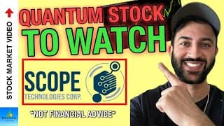 Research This Quantum Computing Company! 💥 New Catalyst Announced! 💥scope Technologies Corp