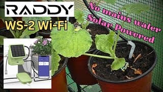 Raddy Ws-2 Solar / Battery Irrigation Watering System.