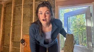 Our Homestead Is Freezing... Insulation & House Wrap (ep. 20)