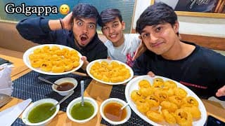 Golgappa Eating Challenge With Friends 😂