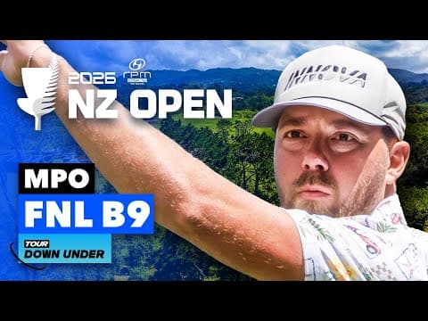 2026 Nz Open | Final Rd B9 | Williams, Perry, Humphries, Blair