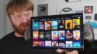 The Future Of Linux Gaming - Ultimate Steamos Tablet!