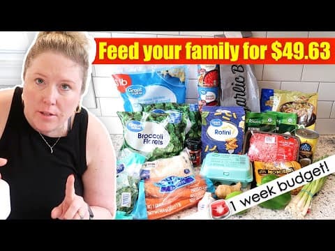 🚨emergency 1-week Budget For Less Than $50 (with Prices)!