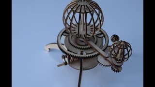 2306 A Wooden Orrery #algolasermk2, #algoos, #algolasersmartmachine