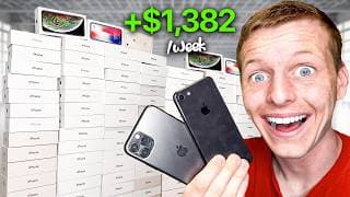 Make $1,000 Fast Flipping Iphones Live | Step By Step