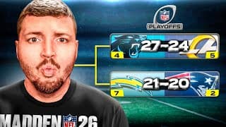 2026 Nfl Playoffs, But Its Decided By Madden