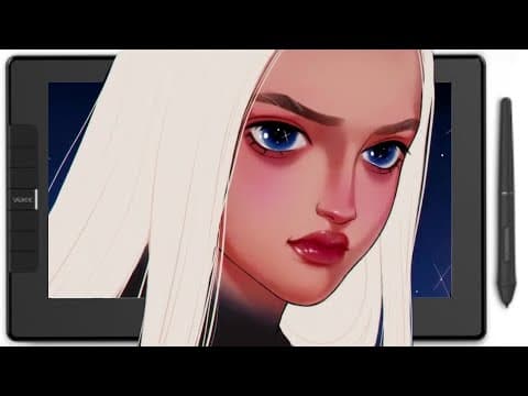 💖 Veikk 1200 Pen Display Tablet ✨only150$ // My Experience  💖