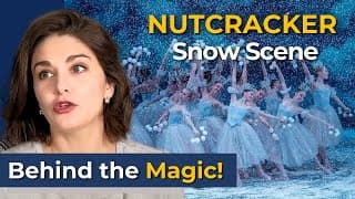 Balanchine's Nutcracker Snow Scene Breakdown | The Magic Behind The Snowflakes (nycb)