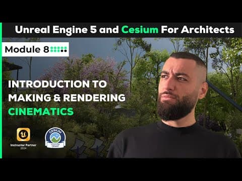 Unreal Engine 5 Cinematics And Rendering | Module 8 (free Course)