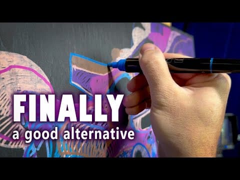 Extensive Testing And Drawing With: Ohuho Acrylic Markers