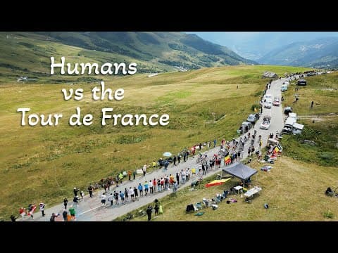 We Rode The Hardest Stage Of The Tour De France + A Better Finale Than The Pros!