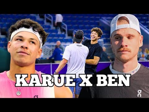 I Played Tennis With Ben Shelton And….