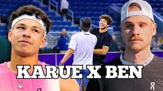 I Played Tennis With Ben Shelton And….