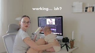 *attempt* To Work With Me ☕️ While Taking Care Of A Baby.. Events & Content Creation