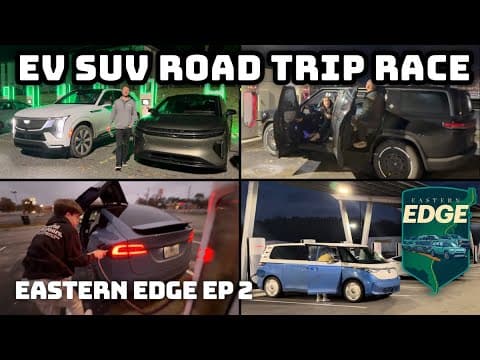 The Eastern Edge Continues! Electric Suv Race From Maine To Florida Pushes Through The Night