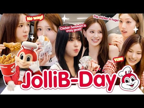 [ad] [jollib-day] Izna Vs. Jollibee: Let The Chaos Begin!🍔 | Kcon La 2025