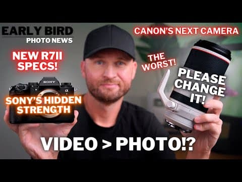 The Worst Thing About Canon, Nikon & Sony! | R7ii Specs! | Sony's Biggest Strength!