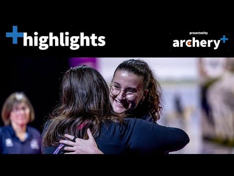 Youth Highlights | 2026 Nîmes Archery Tournament | #indoorworldseries
