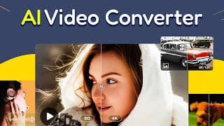 Ai Video Converter: Instantly Convert, Upscale To 4k & Compress Any Video (free Trial)