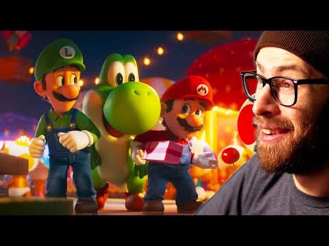 The Super Mario Galaxy Movie - Yoshi First Look Reaction!