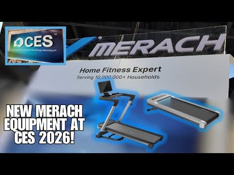 Merach At Ces 2026 (new Equipment Coming Soon!)