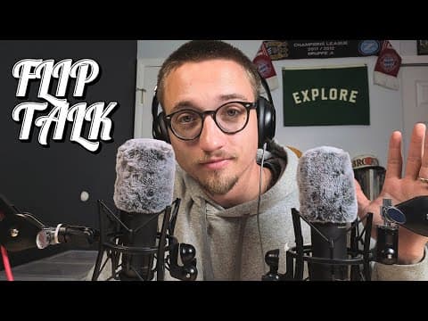 *asmr* Whisperer Ramblerer || Flip Talk