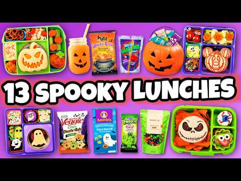 I Made 13 Movie-inspired Halloween Lunches That Are So Easy It’s Almost Cheating!