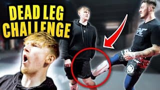 How Hard Can Angry Ginge Take A Kick Off The Ufc Heavyweight Champion?