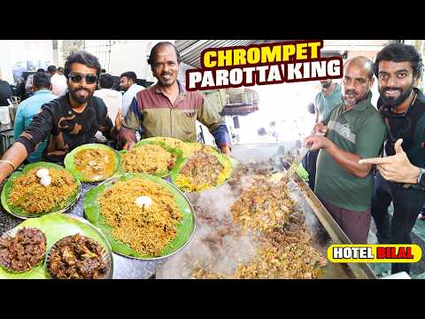 Chromepet-யை கலக்கும் பிரியாணி & 1000 Parotta - Hotel Bilal 🔥🍗🥘🤤 Dan Jr Vlogs