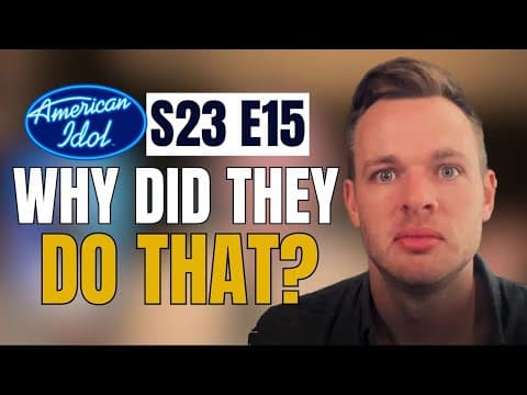 The Idol Breakdown With Clark Beckham (s23 E15)