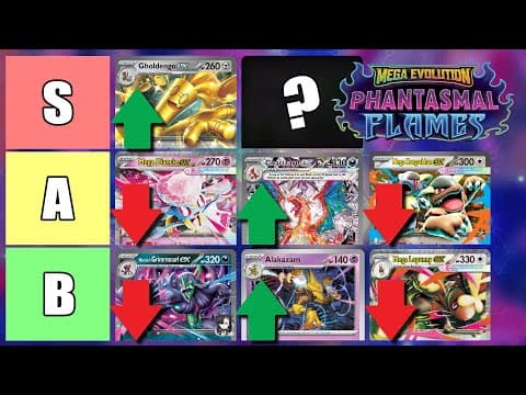 Updated Tierlist - Best Decks With Phantasmal Flames! (pokemon Tcg)