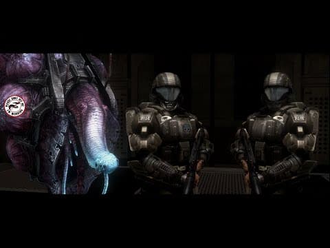 Two Idiots And Their Emotional Support Alien - Halo 3 Odst