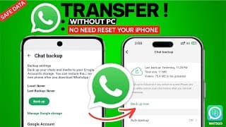 No Pc, No Problem: Transfer Whatsapp From Android To Iphone In Minutes ⏱️