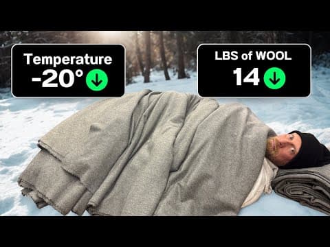 Heavy Wool Blanket Tricks For Staying Warm In The Harshest Environments