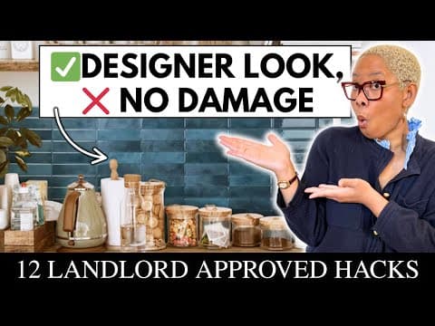 Landlord Approved Hacks That Instantly Upgrade Your Home!